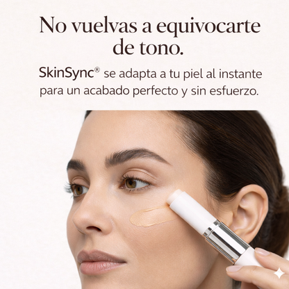 SkinSync®™ Barra de Base Inteligente [Se Adapta a Tu Tono en Segundos]