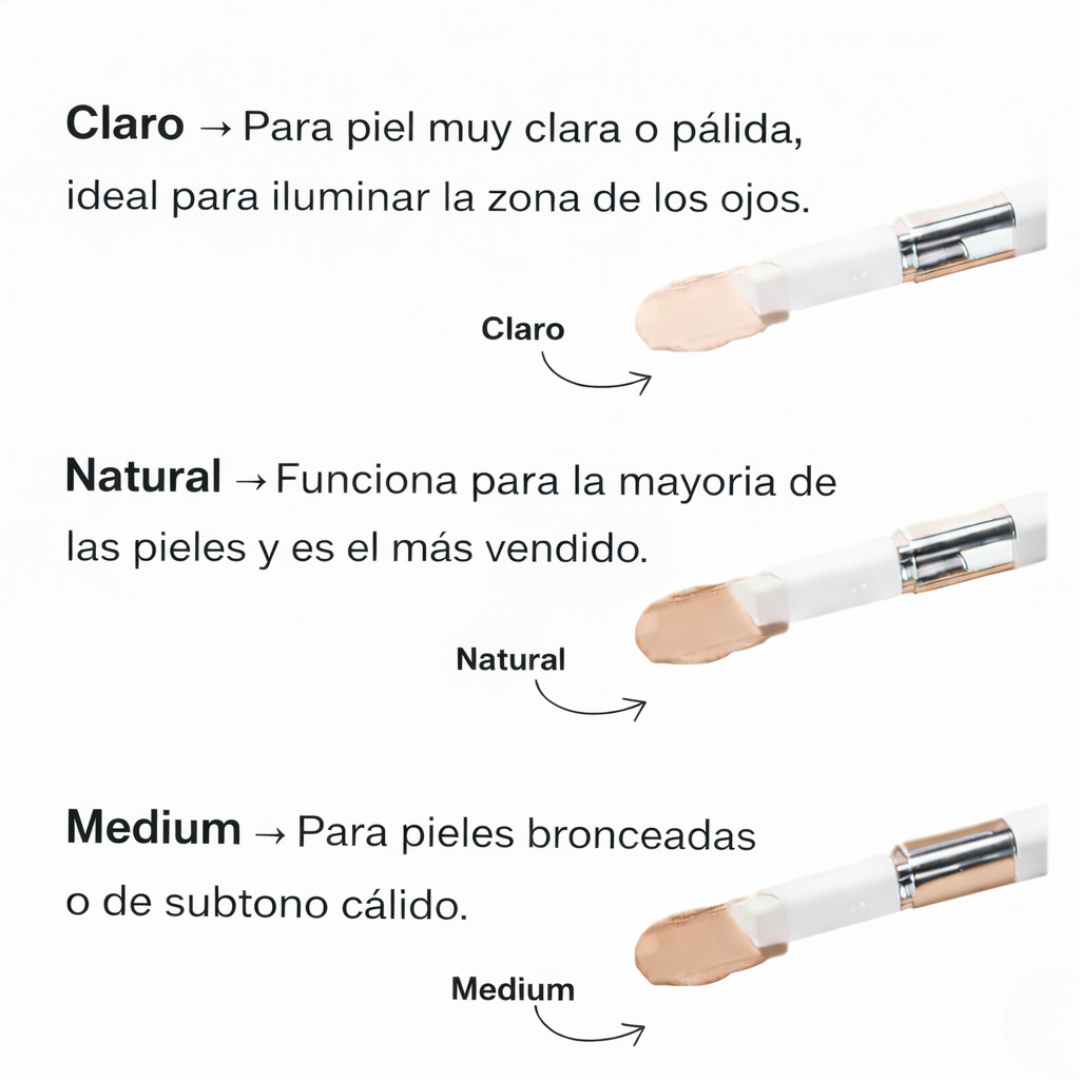 SkinSync®™ Barra de Base Inteligente [Se Adapta a Tu Tono en Segundos]